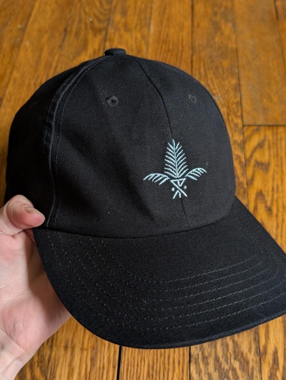 Roark Logo Embroidery Black Hat Cap